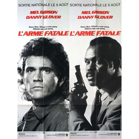 LETHAL WEAPON Movie Poster lot 23x63 in.