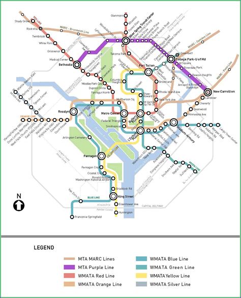 Purple Line Metro Map Map : Resume Examples