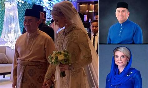 Crown prince of Malaysia Tengku Muhammad Faiz Petra, 45, marries Swedish beauty, 32 | Daily Mail ...