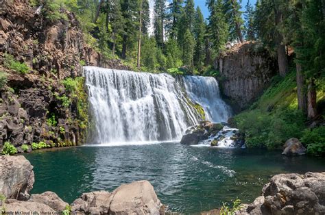 Middle McCloud Falls, California, USA - Cruze | Mccloud, Beautiful ...