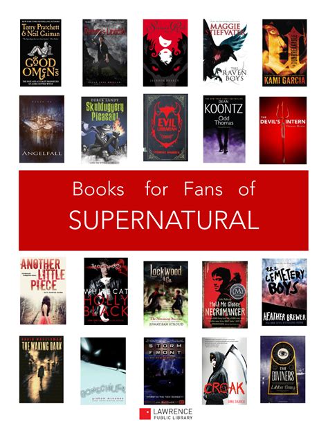 Books for fans of SUPERNATURAL | Lawrence Public Library