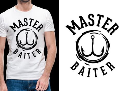 Master Baiter Fishing Logo Design Graphic by sahirtshirt · Creative Fabrica