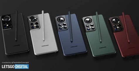 Samsung Galaxy S22 Ultra New Concept Looks Great With 200 MP Olympus Camera On Board - Concept ...