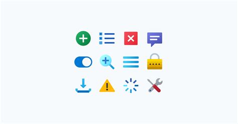 Fluent Icons: 10 Packs of Bright Graphics on Popular Topics