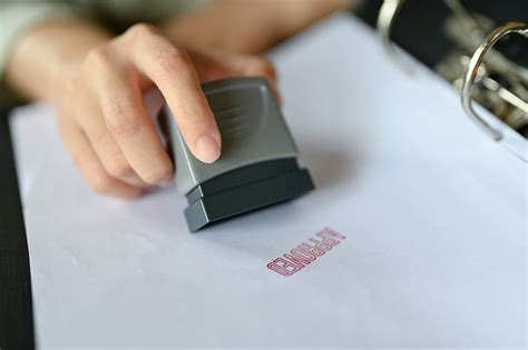 Self Inking Rubber Stamp - LA Print Center