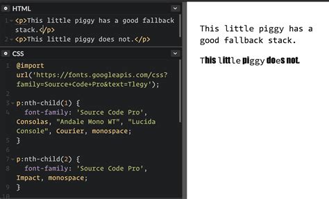 CSS Basics: Fallback Font Stacks for More Robust Web Typography | CSS ...