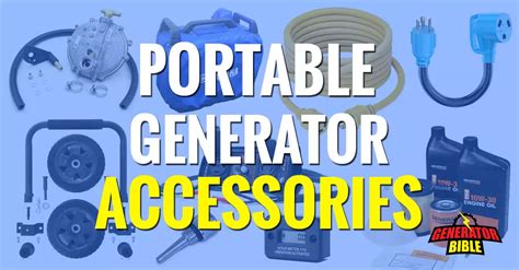 Portable Generator Accessories - The Only List You'll Need