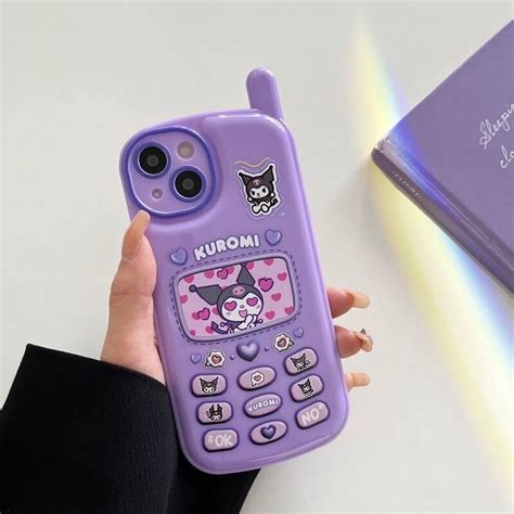 Cute Purple Kuromi Phone Case