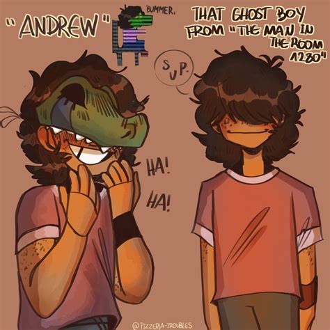 Andrew-The man in the room 1280 | Fnaf book, Fnaf funny, Fnaf