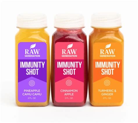 Immunity-Boosting Juice Shots : Immunity Shots