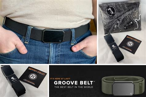 Take a look at Groove Belt for a Comfortable All Day Fit | Belt, Groove ...