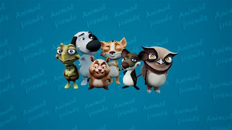 Animal Friends in Characters - UE Marketplace