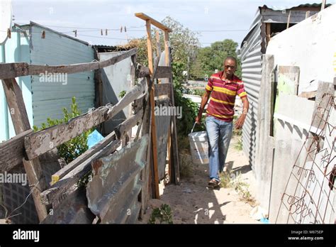 09 February 2018, South Africa, Cape Town, Khayelitsha: Kaizer Tabolisi ...