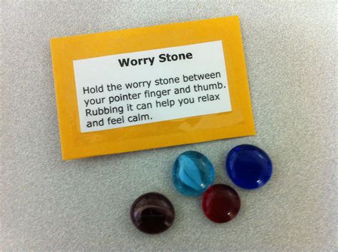 Worry Stone Poem Printable