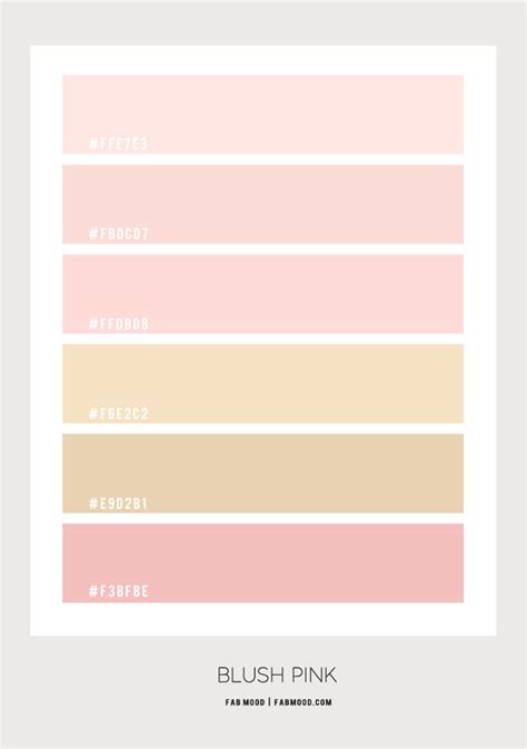 Blush and gold color scheme – Color Palette #54 | Color palette pink, Color schemes colour ...