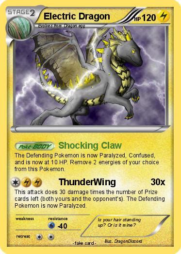 Pokémon Electric Dragon 16 16 - Shocking Claw - My Pokemon Card