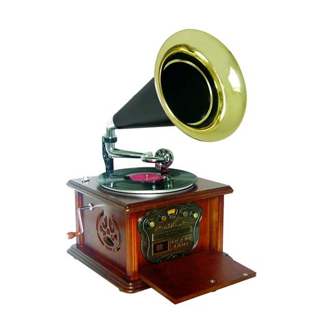 NEW Pyle PUNP32BT Vintage Retro Bluetooth Turntable Phonograph Speaker ...