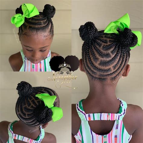 African Hair Braiding Cornrow Styles For Kids