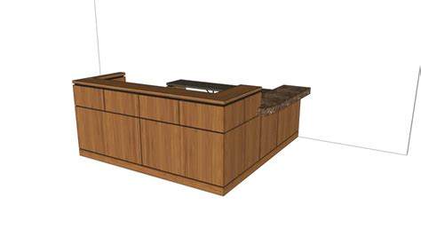 Reception Desk | 3D Warehouse