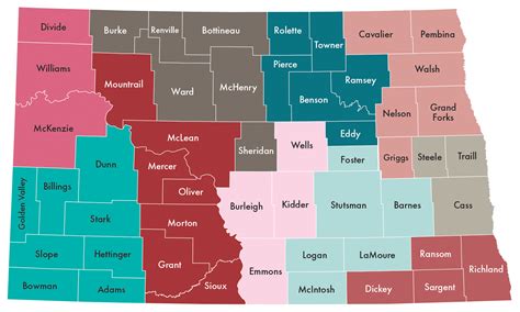 Women’s Way Service Areas | Health and Human Services North Dakota