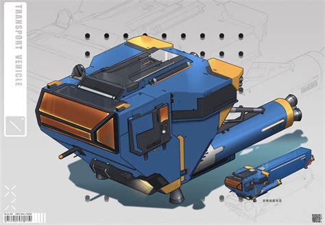 ArtStation - transport vehicle concept design