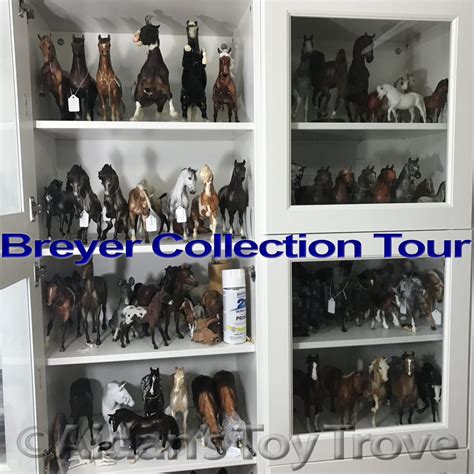 Breyer Horse Collection Tour - Model Horse Cabinet #1 - Aidan's Toy Trove