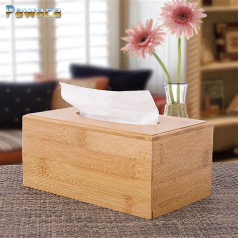 Simple Paper Towel Storage Box Wooden Drawer Tissue Box Home Kitchen ...