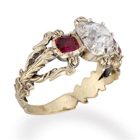 Victorian engagement rings: antique jewellery with true vintage appeal