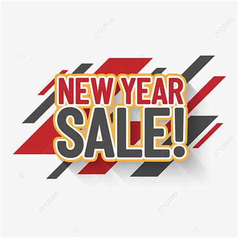 New Years Sale Vector PNG Images, New Year Sale Sign, New, Year, Sale PNG Image For Free Download