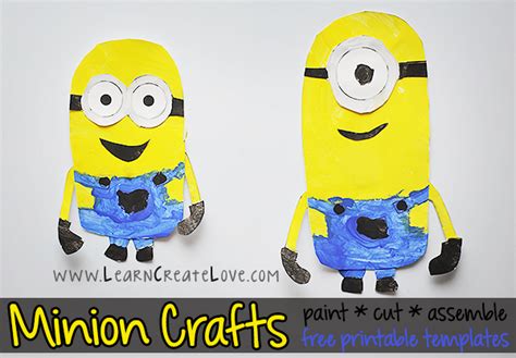 Printable Minion Crafts