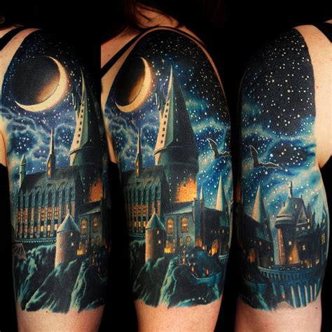 Hogwarts School Tattoo