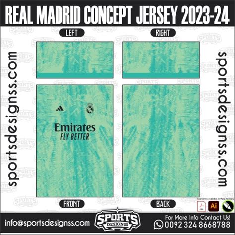 REAL MADRID CONCEPT JERSEY 2023-24 - Sports Designss