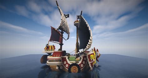 One Piece: Thousand Sunny Minecraft Map