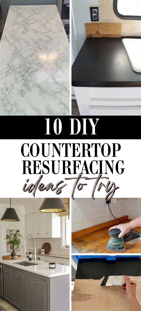 10 Best DIY Kitchen Countertops Resurfacing Ideas | Diy kitchen countertops, Painted countertops ...