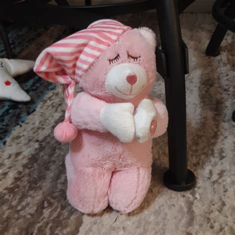 Toys | Prayer Bear Pink Plush Stuffed Animal Toy Bear | Poshmark