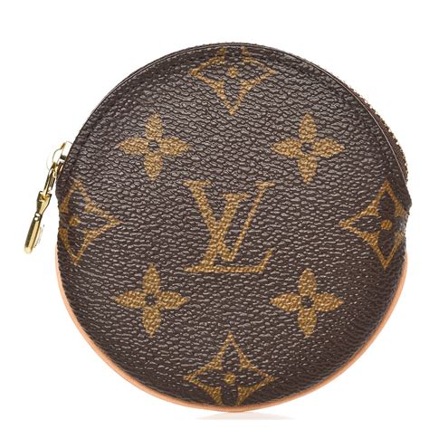 LOUIS VUITTON Monogram Round Coin Purse 271329