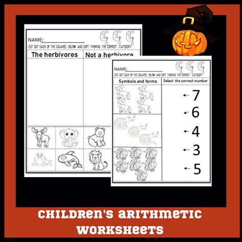 Children's arithmetic worksheets | Made By Teachers