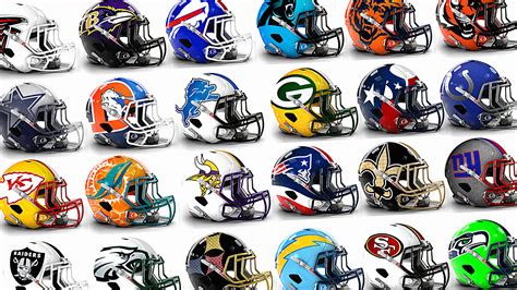 See Bold Alternate Helmet Designs For All 32 NFL Teams - Fast Company