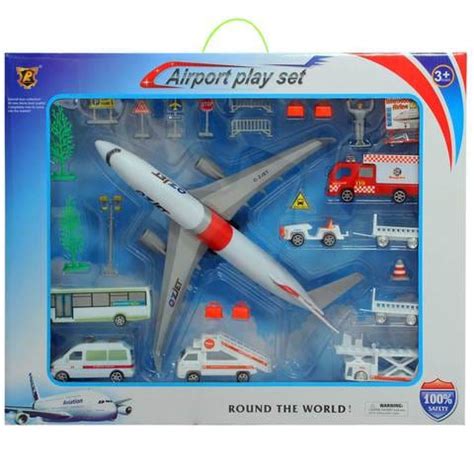 Buy Round The World Airport Playset Multicolour Pack of 12 Online - Shop Toys & Outdoor on ...