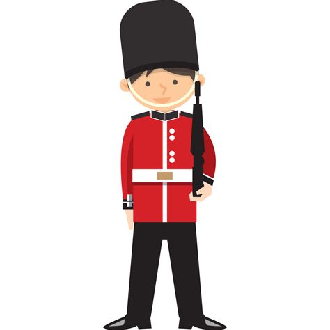 Boy in British Army england national costume 19022687 PNG