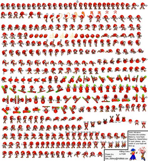 sprites de knuckles y fan characters - Foro