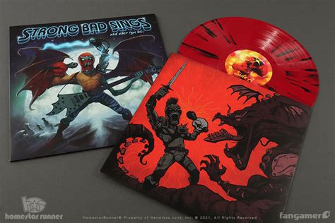 Homestar Runner - Strong Bad Sings (and Other Type Hits) Vinyl - Fangamer