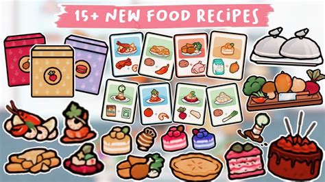 Toca Life World : NEW 15+ FOOD RECIPES IN COZY RESTAURANT OUT NOW!! | TOCA BOCA UPDATE - YouTube