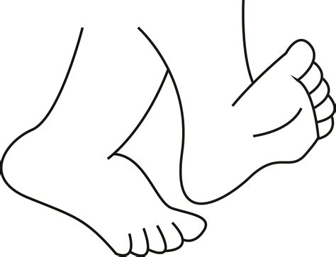 Free Foot Clipart Black And White, Download Free Foot Clipart Black And ...