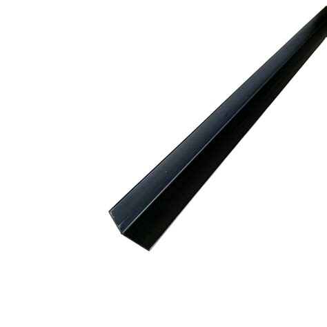 Angle profile PVC black 20x20mm x 1m | DS Supplies