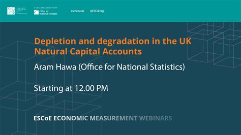 Depletion and degradation in the UK Natural Capital Accounts - ESCoE : ESCoE