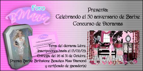 Las Manías de Knena: Celebrando el 50 aniversario de Barbie, Foro B Manía presenta: Concurso de ...