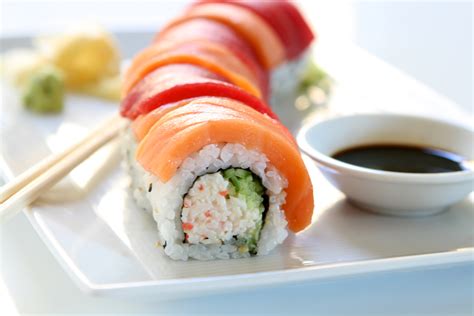 Sushi - Rainbow Roll - Waiter.com Food Delivery Blog