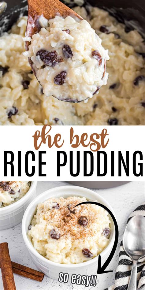 Rice pudding with raisins recipe – Artofit