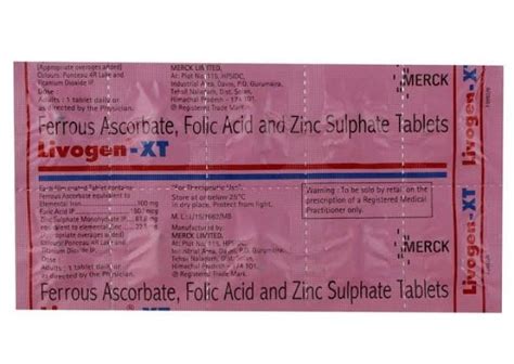 Tablets Livogen XT tablet, 1*10, Strip at Rs 144.38/strip in Faridabad ...